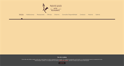 Desktop Screenshot of hotelpradodelnavazo.com