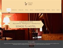 Tablet Screenshot of hotelpradodelnavazo.com